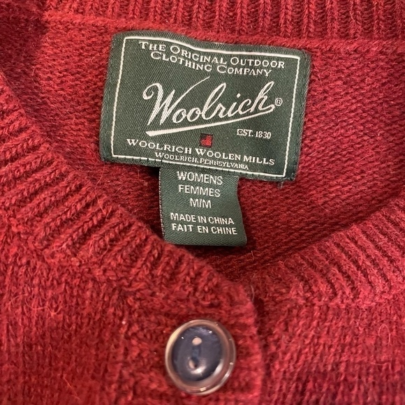 Woolrich Vintage Deep Ruby Sweater 🤍 - Picture 10 of 12
